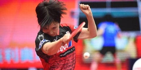 平野美宇 リオ五輪銅メダリストを圧倒！ストレートで準々決勝進出＜卓球・W杯＞