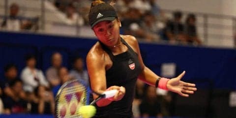 【速報】大坂なおみが第1セットを先取。世界91位との1回戦[チャイナ・オープン]