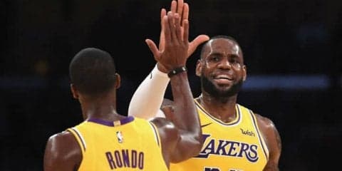 待望のホームデビューを果たしたレブロン・ジェームズ「新たなスタート」