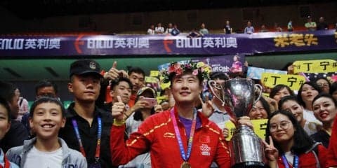 【卓球】丁寧が新ランキングシステムで最高の2位｜女子世界ランキング(10月最新発表)