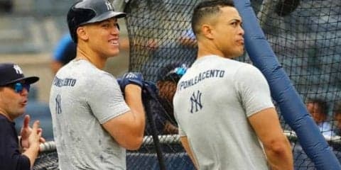 【MLB WCゲーム】ヤンキースのスタメン発表　2番ジャッジ、4番スタントン、田中はブルペン待機
