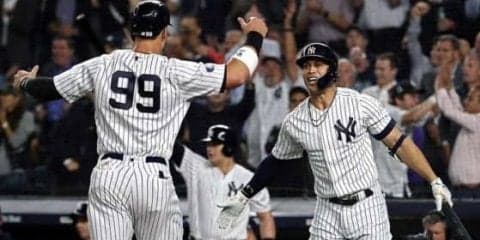 【MLB WCゲーム】ヤンキースが2年連続地区S進出！　ア軍を圧倒　ジャッジ＆スタントンが特大弾