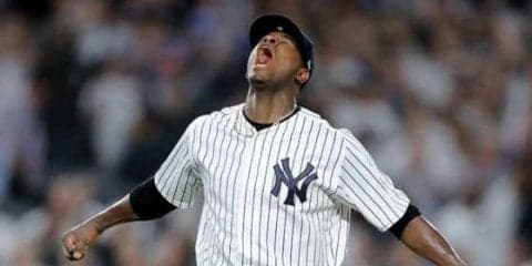 【MLB WCゲーム】ヤ軍セベリーノが5回途中2安打無失点　2走者残すもベタンセスが完璧リリーフ