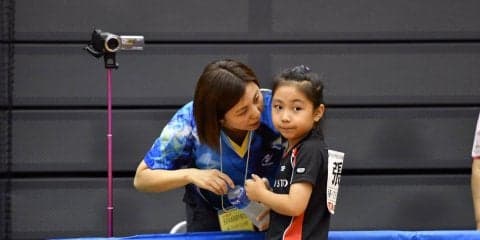 【卓球・Tリーグ】愛ちゃんが名付け親　「親子でオリンピックに」　福原愛のコーチ長女が琉球アスティーダに所属