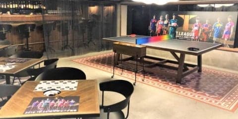 【卓球】Tリーグ開幕直前！　T4でTリーグコラボカフェが10月2日からオープン