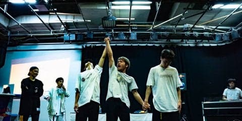 フリースタイルフットボール「Vibes Kings vol.３」でAmaが優勝