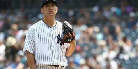 【MLB】田中将大、第2戦に向けてブルペンで35球　移動電車が大幅に遅れるハプニング