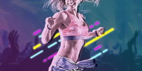 ネットで暗闇フィットネスが楽しめる！無料、しかもイケメントレーナーつき