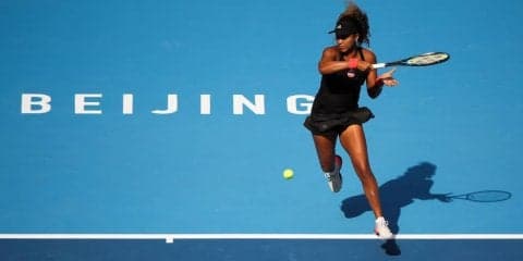 【速報】大坂なおみが第1セットを落とす。ケルバーを破った世界45位との準々決勝[チャイナ・オープン]