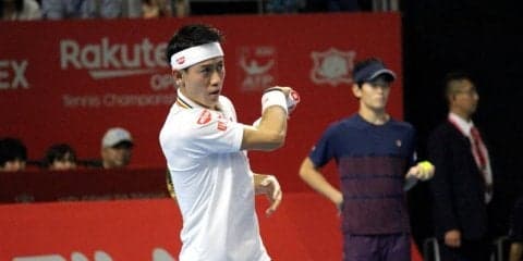 錦織「自信を持って最後までやりたい」。チチパスに圧勝で、同大会4年ぶり3度目の優勝まであと2勝[楽天ジャパンオープン]