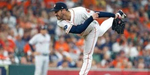 【MLB 地区シリーズ】昨季覇者アストロズ先勝　4発12安打7得点と打線爆発　バーランダー2安打好投