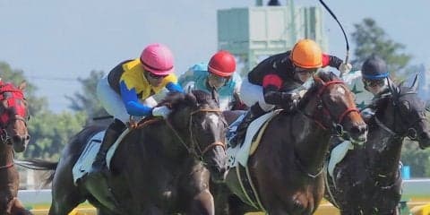 【東京5R/2歳新馬】ブーザー差し切り！モレイラ、菜七子の激しい叩き合い