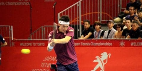 【速報】錦織が第1セット先取。苦手のガスケとの準決勝、ハードコートで初勝利なるか[楽天ジャパンオープン]