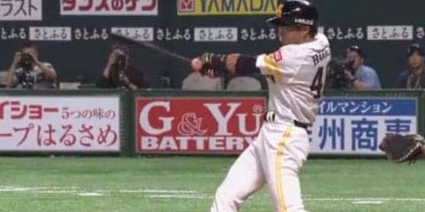 引退試合の鷹・本多、第4打席に右翼線破る三塁打　プロ13年支えた快足を発揮