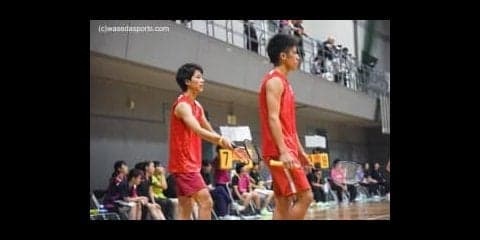 【連載】２０１８年度インカレ直前特集『翼』　第６回　渡辺俊和・鈴木朋弥組