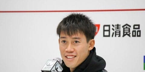 錦織「緊張するとは思いますけど」。決勝は予選勝者メドベージェフと[楽天ジャパンオープン]