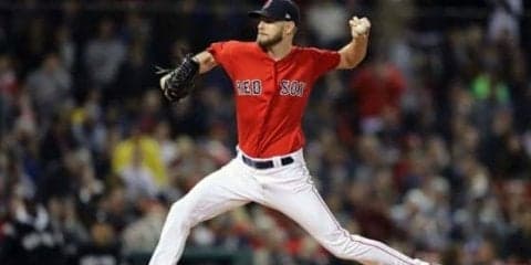 【MLB 地区シリーズ】圧倒的な変化量…最強左腕セール、宝刀スライダーで凄すぎる「バックドア」