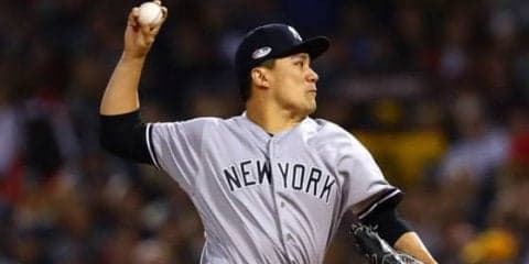 【MLB 地区シリーズ】田中将大、5回1失点好投で貴重な敵地勝利！　ヤンキース1勝1敗の五分に戻す