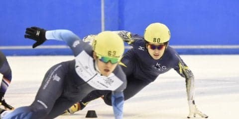 【スケート部スピード部門】 橋本、悔しさ残る結果で２日目へ