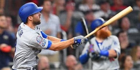 【MLB 地区シリーズ】ドジャースが地区S3連勝勝ち抜けへ猛追　5回にテイラー＆マンシー本塁打で同点