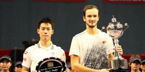 錦織「残り数大会いいテニスをしたい」。次大会は上海へ[楽天ジャパンオープン]