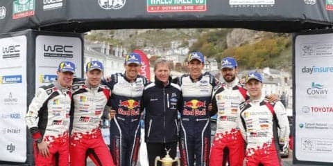 【WRC 第11戦】王者オジェが久々の優勝…トヨタは連勝が3でストップも2-3位、メーカー王座争いのリードを拡大