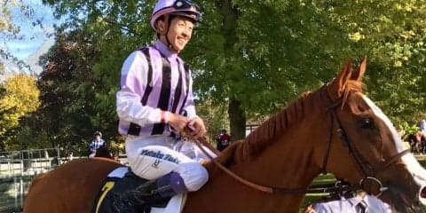 武豊騎手がフランスのコンピエーニュ競馬場で勝利！トーセンハーディで逃げ切りV