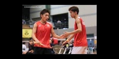 【連載】２０１８年度インカレ直前特集『翼』　第８回　浅原大輔・吉村徳仁組