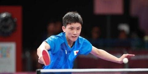 【卓球】張本が危なげなく2連勝＜ユース五輪2018 男子1日目の結果＞