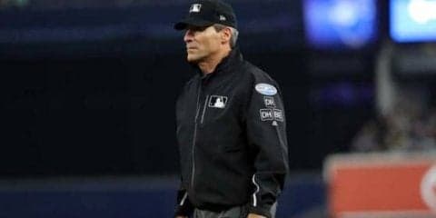 【MLB】ヤンキース地区Sでミス連発の審判に批判続出　「笑ってしまうほど酷い試合」