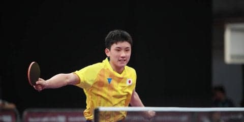 【卓球】張本全試合ストレート勝利で決勝T進出＜ユース五輪2018 男子2日目の結果＞