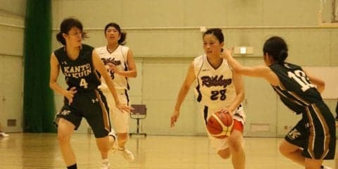 【女子バスケットボール部】関東学大初戦、余裕の勝利！ チーム全員でつかんだ勝利！