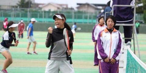 【ソフトテニス部女子】『データでも魅せる“最強の４年生”』　中田依緒里、勝率７割超えの最強ペア発覚…！？