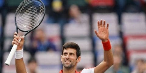 ジョコビッチがベスト8進出。公式戦で15連勝に[ATP1000 上海]