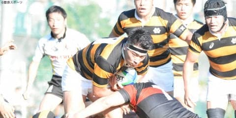 【ラグビー】　終始主導権を譲らず　ホームでの試合を勝利し、対抗戦３連勝/関東大学対抗戦Aグループ③　VS成蹊大