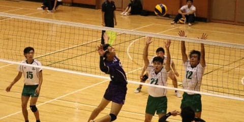 【バレーボール部】総力戦で掴んだ２連勝　立正大相手に白星