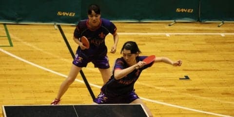 【女子卓球部】悲願の２部昇格への切符掴めず