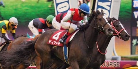 【府中牝馬Ｓ】ディアドラ ゴール前強襲！ルメールJRA900勝達成