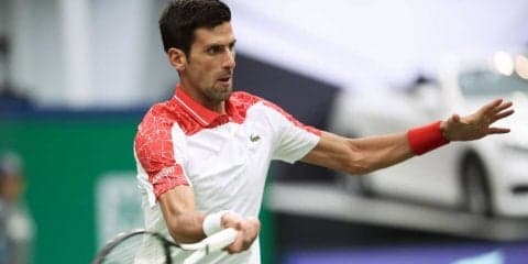 ジョコビッチ、ズベレフに圧勝で決勝進出。32個目のマスターズ1000タイトルまであと1勝[ATP1000 上海]