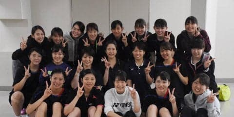 【バドミントン部女子】インカレ団体、粘り見せるも２回戦敗退