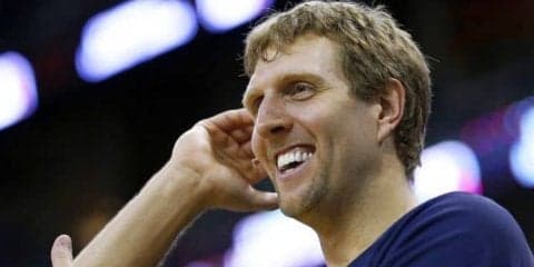 21年目の大ベテラン、ダーク・ノビツキーがケガからの回復が遅れ開幕戦を欠場