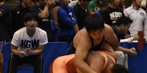 【レスリング部】　表彰台に登ることができず西日本インカレ終了