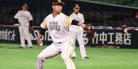 ソフトバンク加治屋がCS初黒星　「明日は絶対にリベンジしたい」