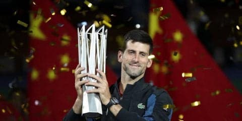 ジョコビッチが3年ぶり4度目の優勝。出場3大会連続でタイトル獲得[ATP1000 上海]