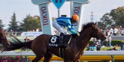 【オクトーバーS】マウントゴールドが逃げ切り！内田博幸が巧みにレースをコントロール