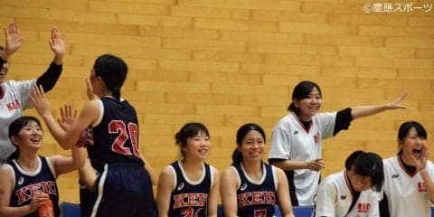 【バスケ（女子）】相手を寄せ付けない盤石の勝利！４部優勝まであと一つ/順位決定戦準決勝vs上智大