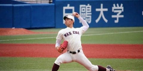 4番・加藤の先制弾＆エース・小島が完封で早大が8対0で明大に完勝！【東京六大学野球－早稲田大vs明治大 3回戦】