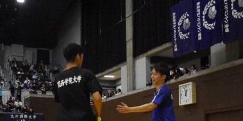 【バドミントン部男子】 全日本個人、ダブルスで竹内・鍵谷ペアが４回戦進出！