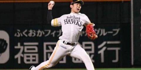 ホークス石川、見事な火消しで白星　「準備の段階から戦いは始まっている」