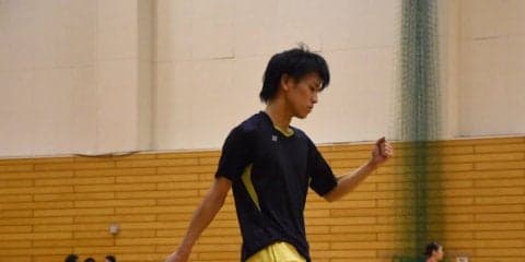 【バドミントン部男子】 エース北里がシングルス１６強入り！